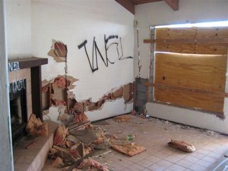 Property Distruction Caused By Evicted Tenants